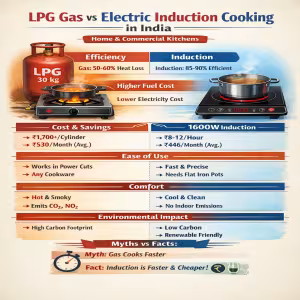 LPG vs Induction