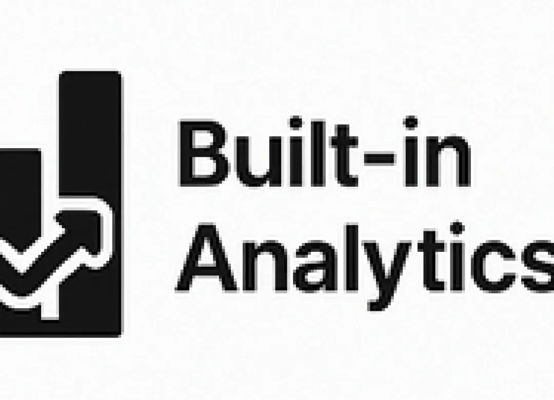 Built-in Analytics